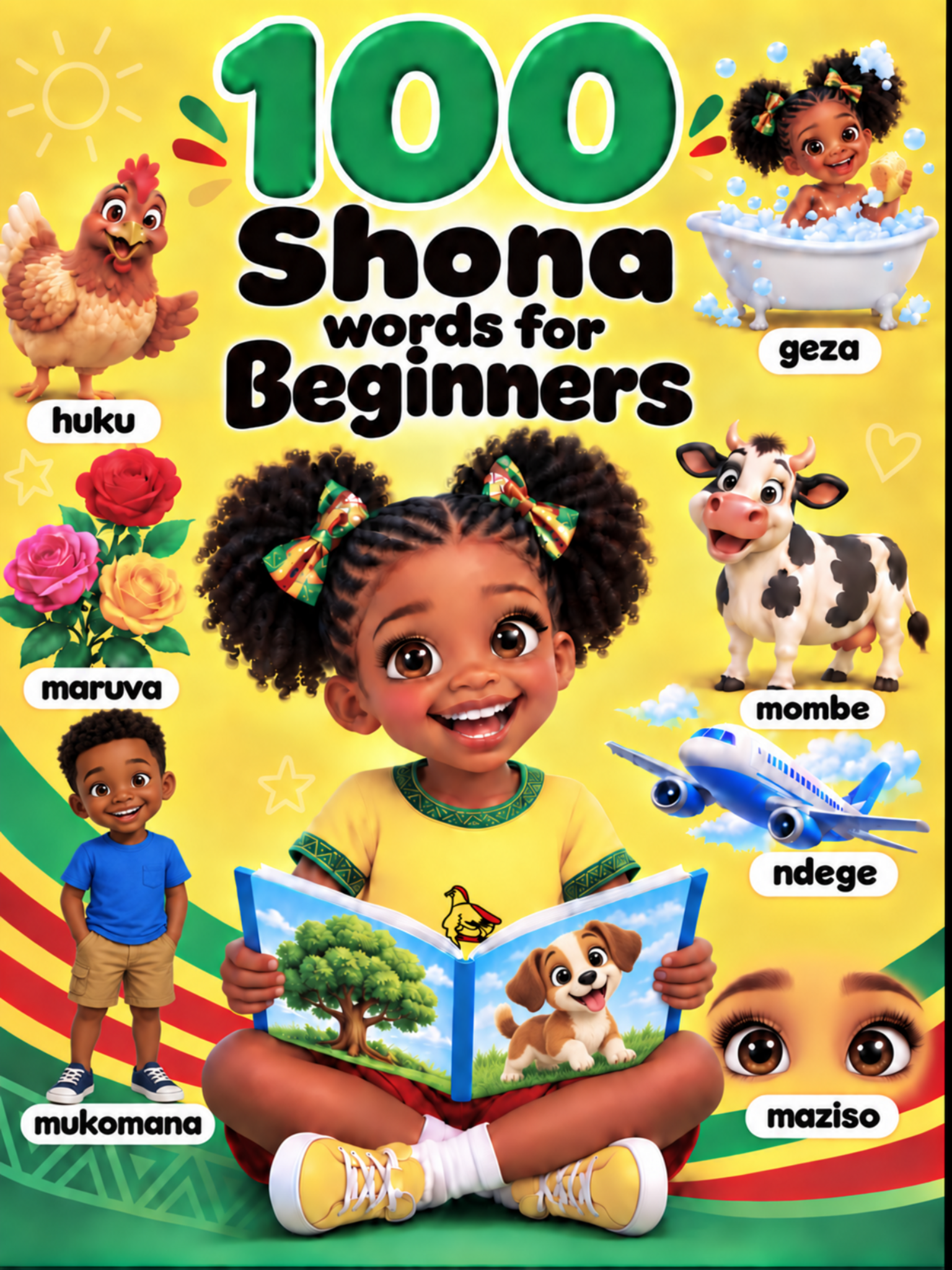 100 Shona Words for Beginners book cover